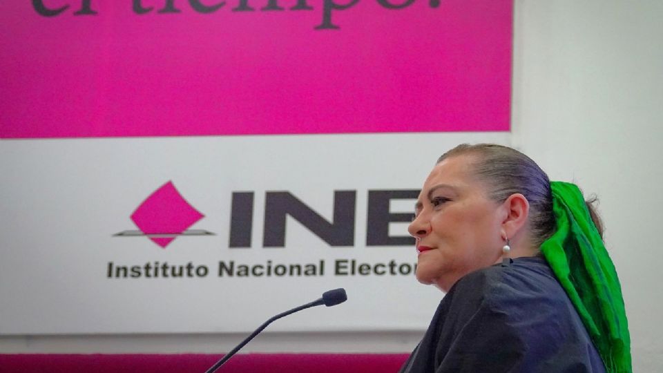 La consejera presidenta del INE, Guadalupe Taddei, tiene fe en el diálogo con Claudia Sheinbaum.