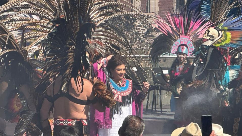 Clara Brugada celebró los 700 años de la fundación de México - Tenochtitlán.