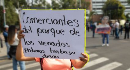 Bloqueo en Tlalpan y Río Churubusco: comerciantes cierran vía, ¿qué piden?