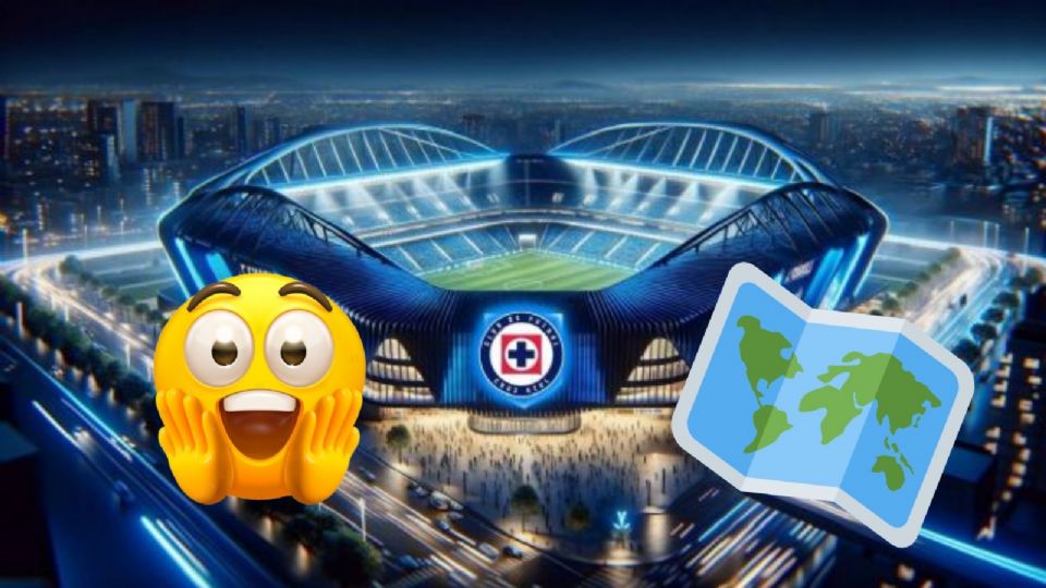 Cruz Azul y las 3 posibles sedes para el nuevo estadio en Ciudad de México.