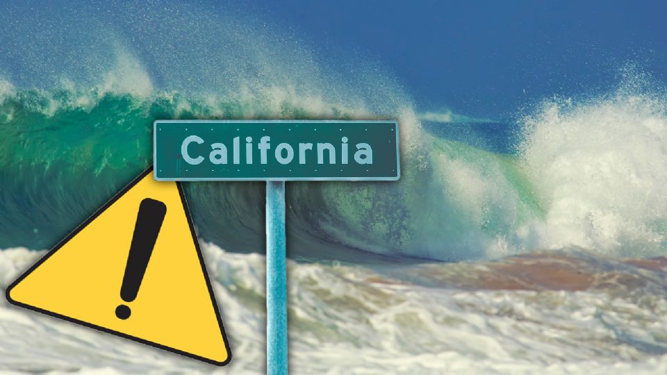 El terremoto en California activó alerta de tsunami, el momento quedó grabado en videos.