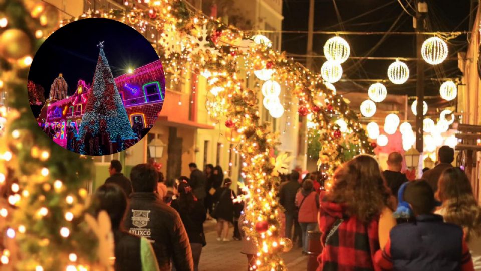 Villa Iluminada de Atlixcos es una de las festividades navideñas que aman los mexiquenses debido a que atraen a muchos turistas de todo el país.