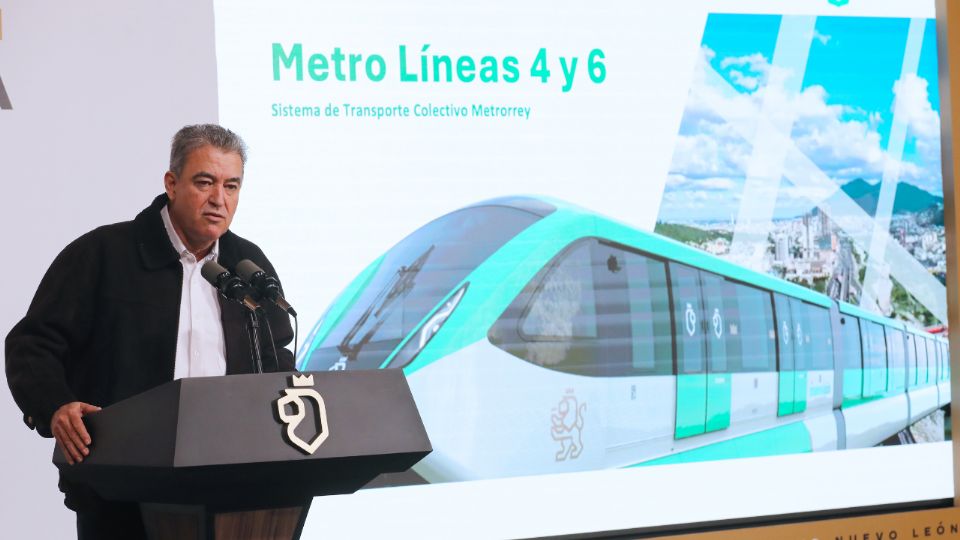 Se indicó que se tiene un 30 por ciento de avance de las líneas del metro