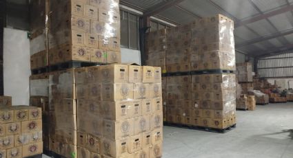 Aseguran más de 600 cartones de cerveza robada en bodega de Apodaca