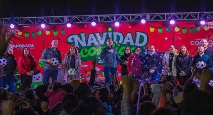 Acercan la Navidad a colonias de Apodaca