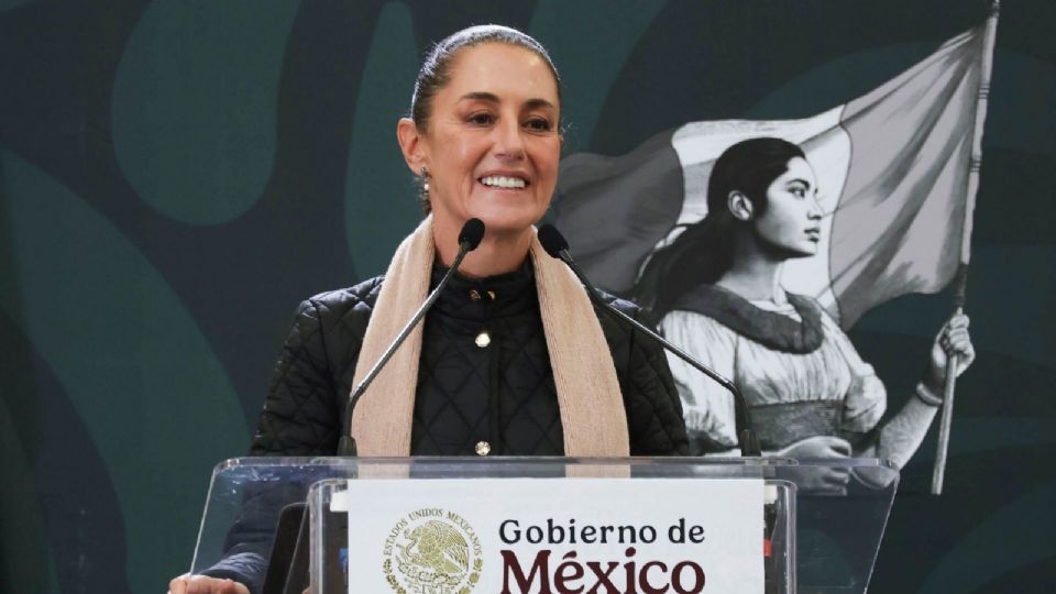 Claudia Sheinbaum Pardo, presidenta de México.