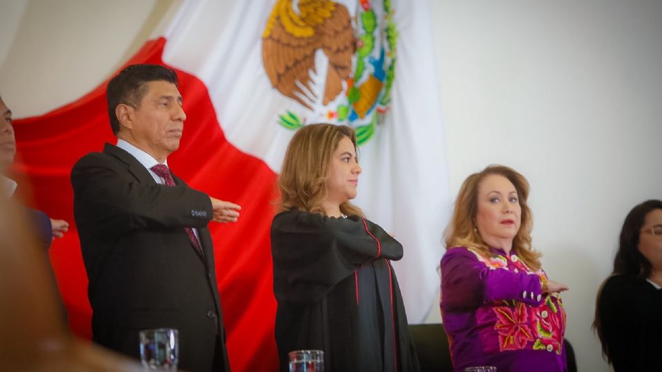 La Ministra de la SCJN asistió al Primer Informe de Resultados 2024 de la Magistrada Presidenta del Tribunal Superior de Justicia del Estado de Oaxaca.