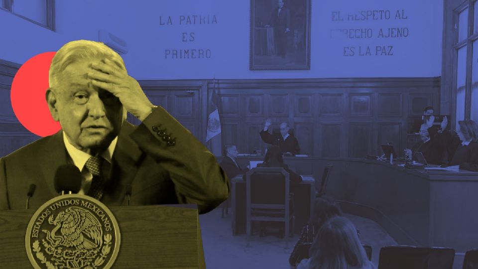 AMLO contra la Suprema Corte.