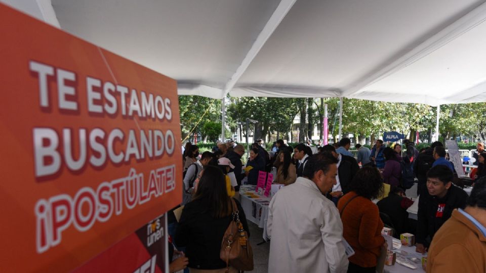 Feria del Empleo en la CDMX.