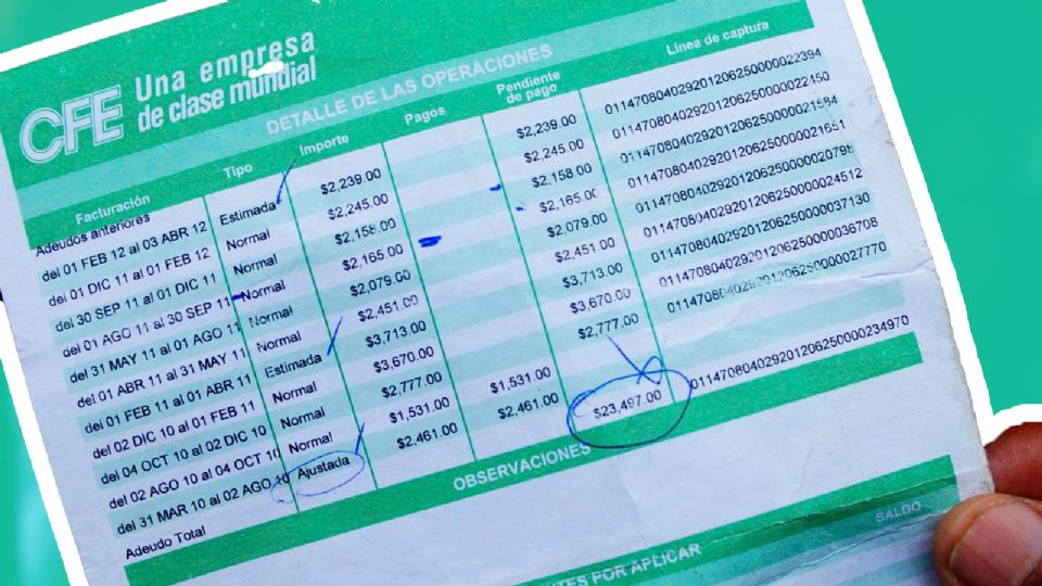 Fecha para el descuento que CFE implementará al recibo de la luz en 2024.