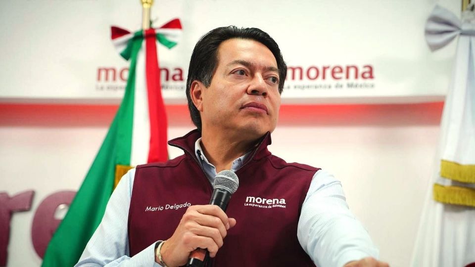Mario Delgado, dirigente nacional de Morena.