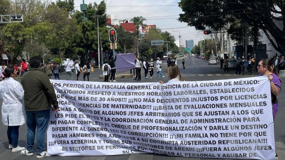 La FGJ CDMX responde que abrirá una mesa de diálogo para atener sus demandas.