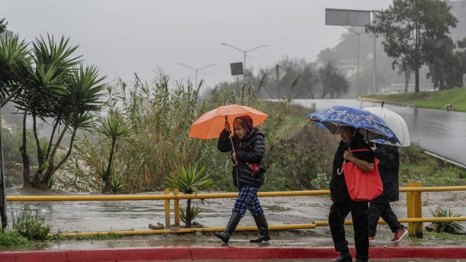 Lluvias intensas.