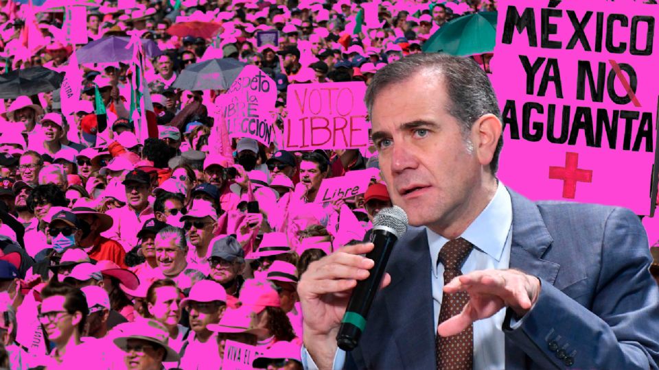 Lorenzo Córdova lideró la marcha.