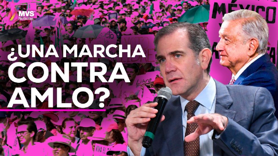 Lorenzo Córdova lideró la marcha.