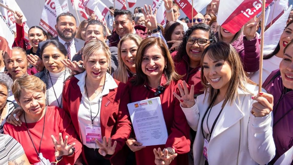 Alma Alcaraz es la candidata a la gubernatura del estado de Guanajuato por la alianza Morena, PVEM, PT.