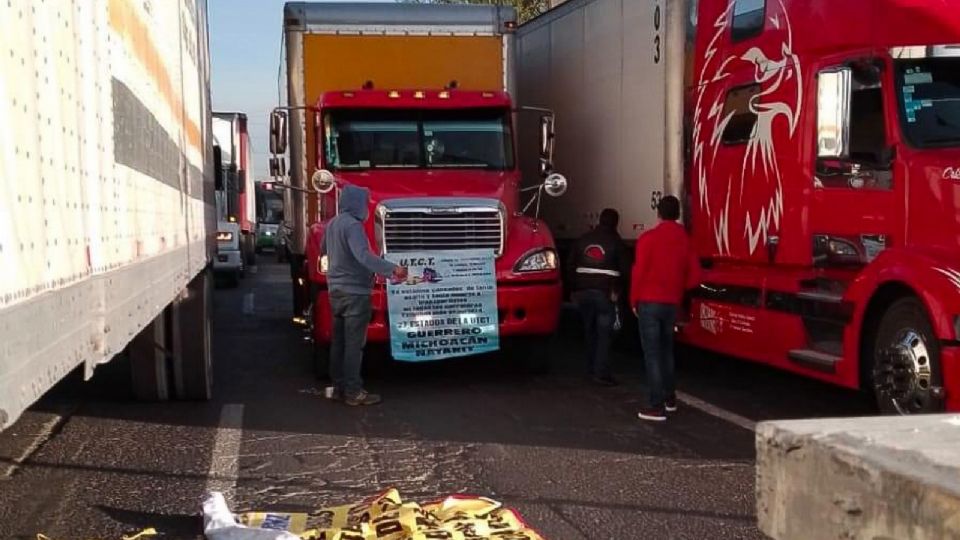 Transportistas están cansados de la inseguridad en las carreteras.