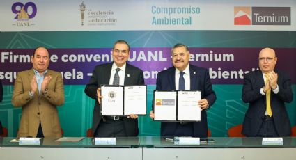 UANL y Ternium firman convenio de reforestación del Bosque Escuela
