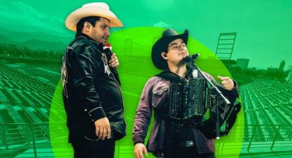 Julión Álvarez y Alfredo Olivas intentan comprar estadio durante concierto en Monterrey | VIDEO