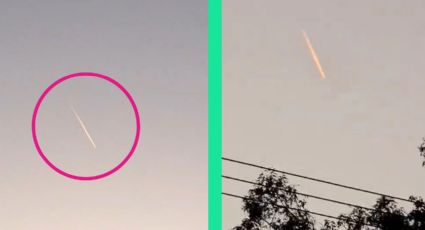 Así fue captado el presunto meteoro en el cielo del Edomex y CDMX