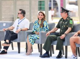 Evelyn Salgado, gobernadora de Guerrero, participa en la reinauguración de la Arena GNP