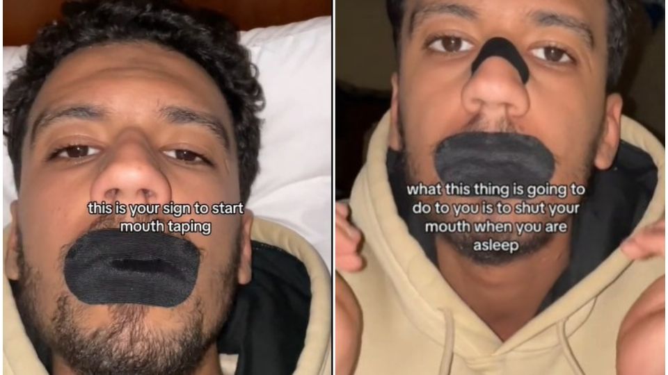 Mouth Taping: Qué es y por qué está despertando las alarmas en redes sociales.