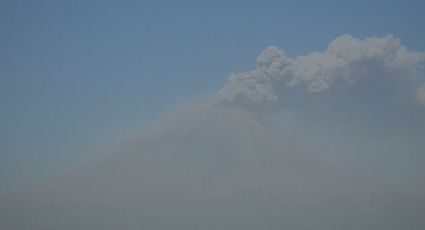 Emite Popocatépetl 13 exhalaciones en las últimas 24 horas