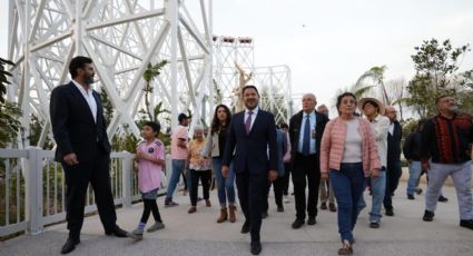 Batres virtudes de Aztlán parque urbano; presenció el inicio de pruebas operativa