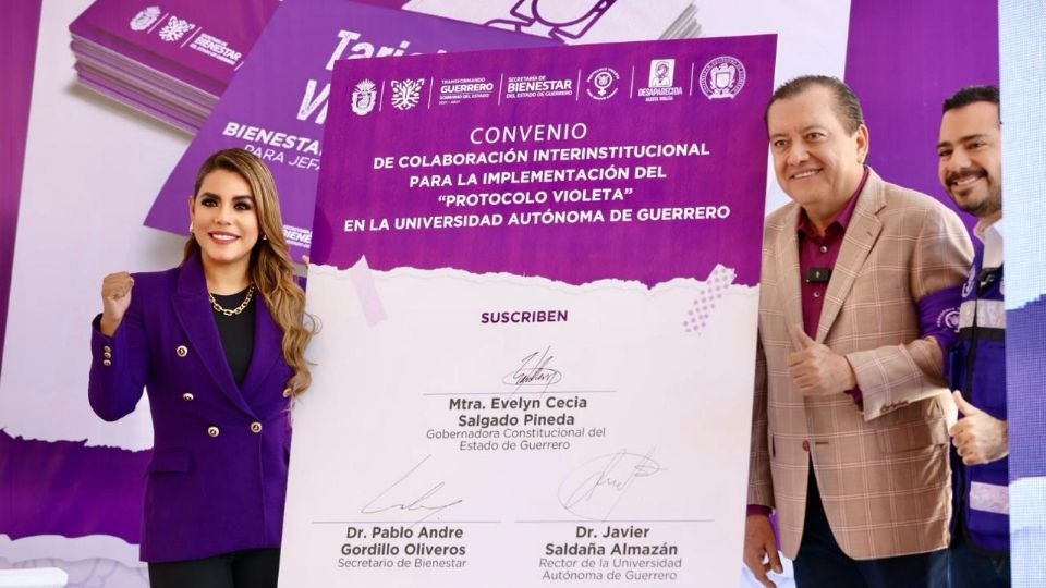 Presenta Evelyn Salgado la “Tarjeta Violeta”, para mujeres vulnerables.