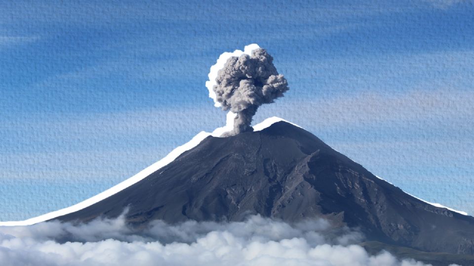 ¿Cuándo fue la última gran erupción del Popocatépetl?