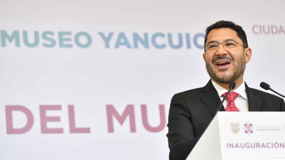 Martí Batres, jefe de Gobierno de la CDMX.