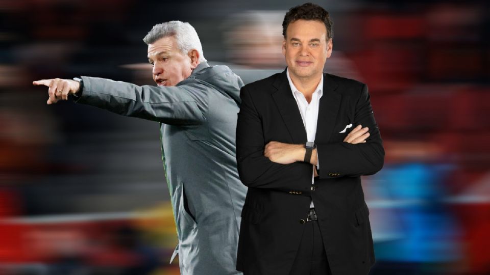 David Faitelson y el resto de conductores de MVS Deportes entrevistaron a Javier Aguirre.