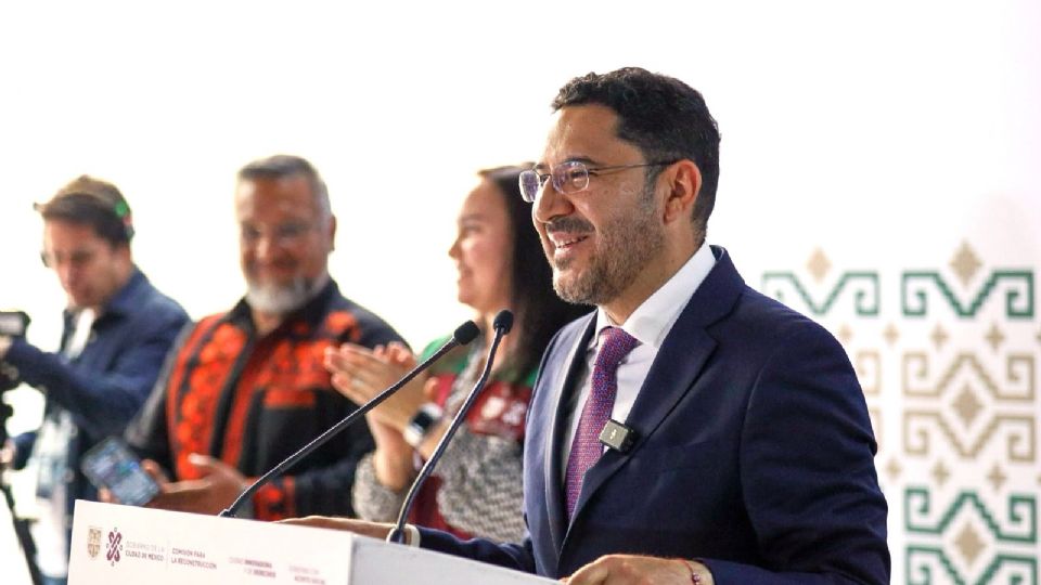 Martí Batres, jefe de Gobierno de la CDMX.