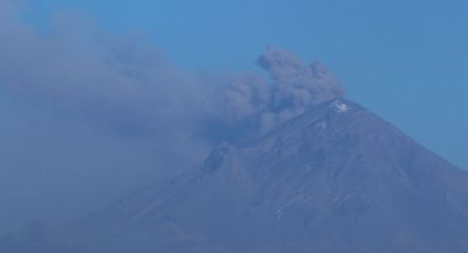 Actividad del volcán Popocatépetl permanece estable