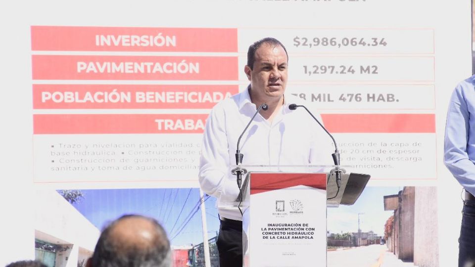 Cuauhtémoc Blanco, gobernador de Morelos.
