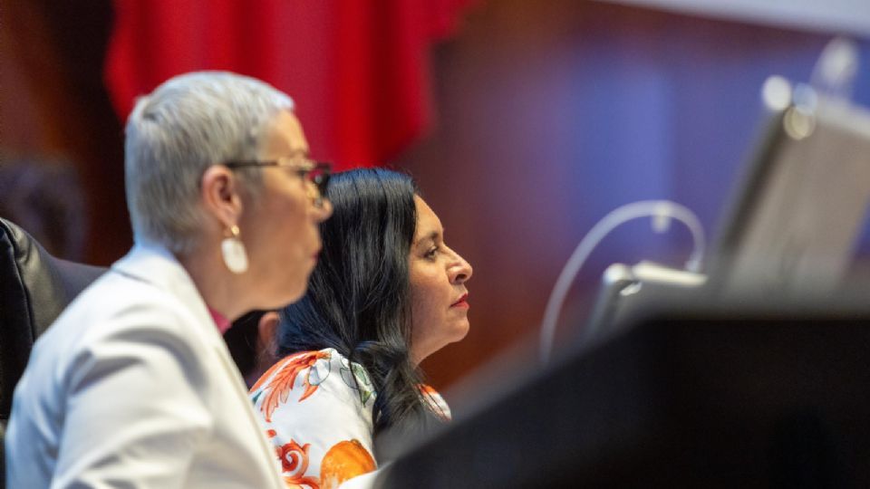 Ana Lilia Rivera Rivera, presidenta del Senado.