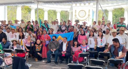 Autoridades y representantes indígenas llaman a diputados y senadores a aprobar reforma de AMLO