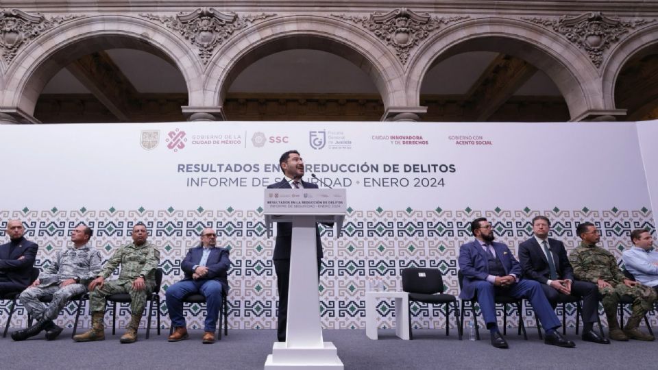 Jefe de Gobierno de la CDMX, Martí Batres.