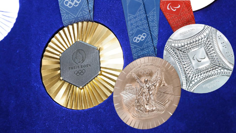 Medallas de los Juegos Olímpicos de París 2024.