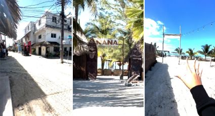 Así luce Holbox a unos días de la tormenta que inundó toda la isla | VIDEO