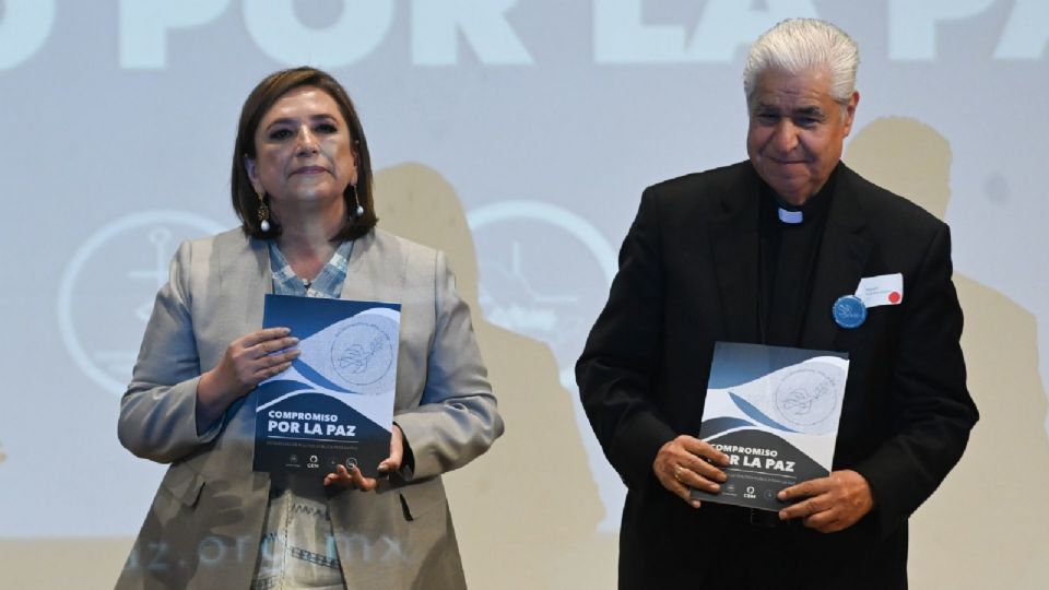 La Iglesia católica se reunió con las y el candidato presidencial.