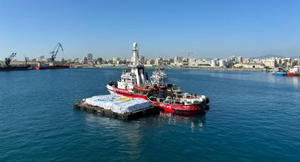 Barco de ayuda humanitaria parte hacia Gaza desde Chipre con toneladas de esperanza