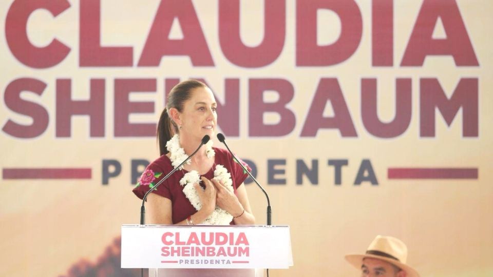 Claudia Sheinbaum, candidata presidencial por Morena.