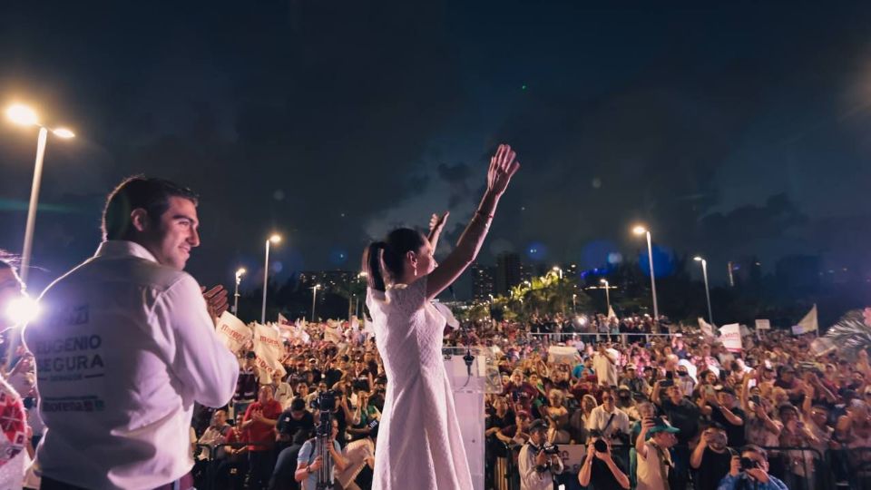 Claudia Sheinbaum Pardo, candidata de la Coalición “Sigamos Haciendo Historia”.