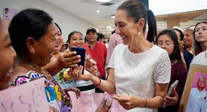 Claudia Sheinbaum fue apoyada por más de 85 mil personas en Yucatán y Quintana Roo