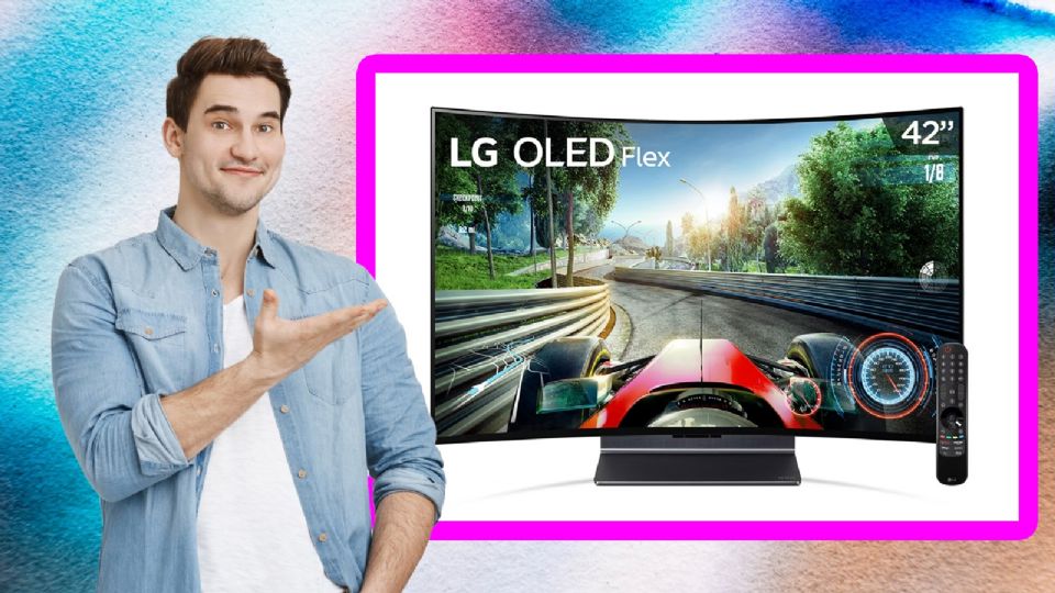 Liverpool vende pantalla LG OLED flexible de 42” a un súper precio