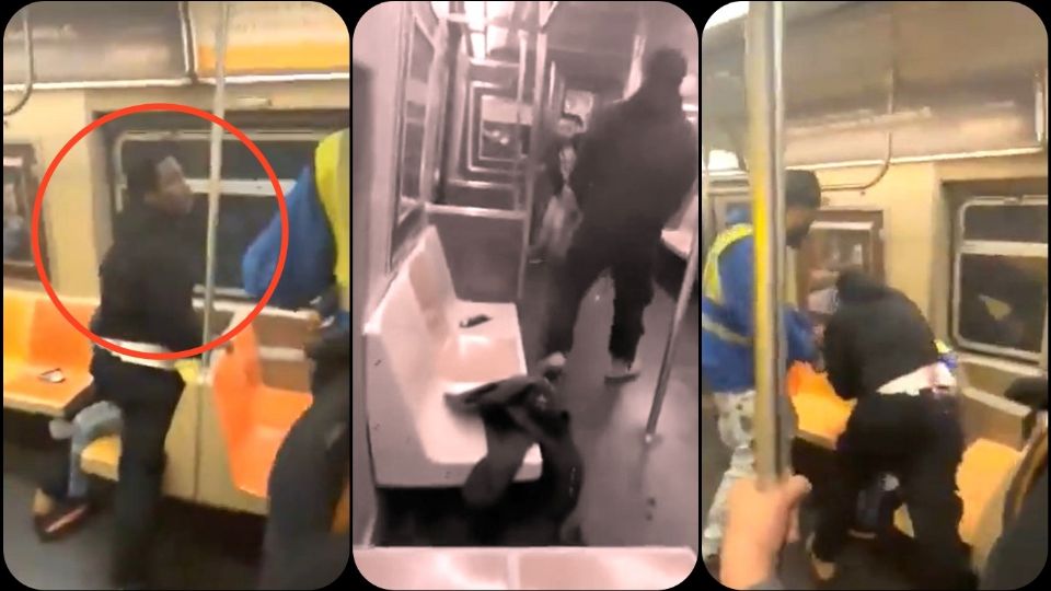 Tiroteo en metro de Nueva York: Revelan el video de cómo se originó el conflicto.