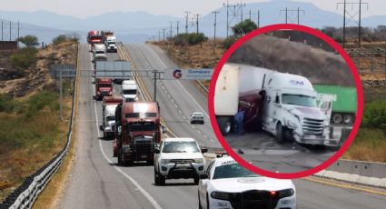 Autopista México – Querétaro: accidente de tráiler bloquea ambos sentidos (VIDEO)