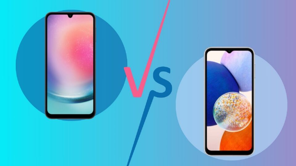 Samsung Galaxy A24 vs A14