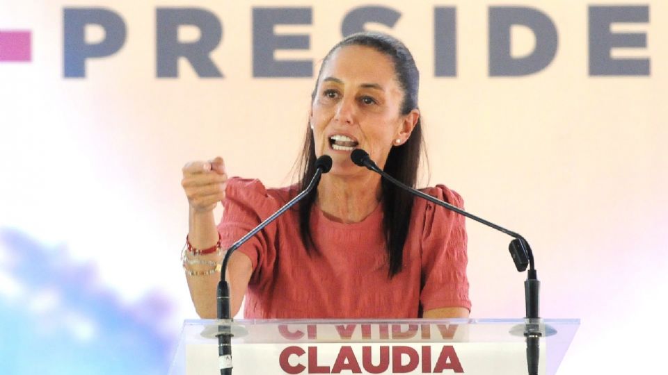 Claudia Sheinbaum, candidata presidencial por Morena.